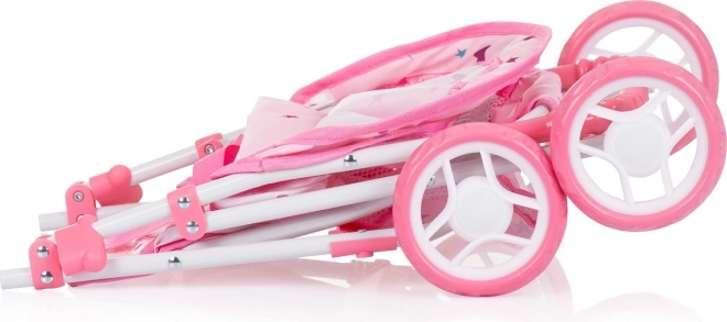 CHIPOLINO Poussette sportive pour poupées Alice – rose