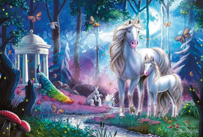 Puzzle Licornes 200 pièces SCHMIDT