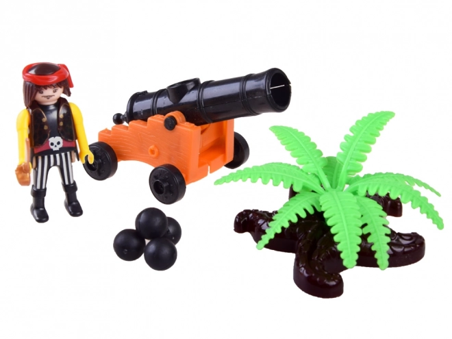 Navire pirate avec figurines et effets sonores
