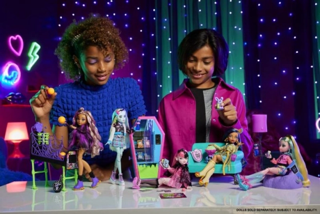 Ensemble de mobilier scolaire pour salon Monster High