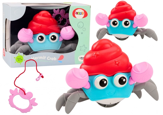 Crabe à vis Crabe coloré marchant interactif