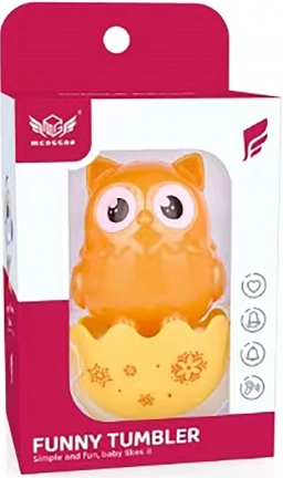 Figurine jouet hibou à bascule 11 cm