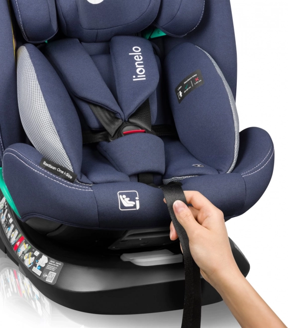 Siège auto pour enfants Lionelo Bastiaan One i-Size bleu