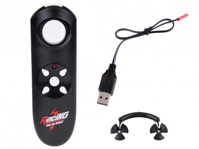 Jouet kayak télécommandé avec rameur