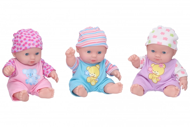 Bébé mignon avec bonnet