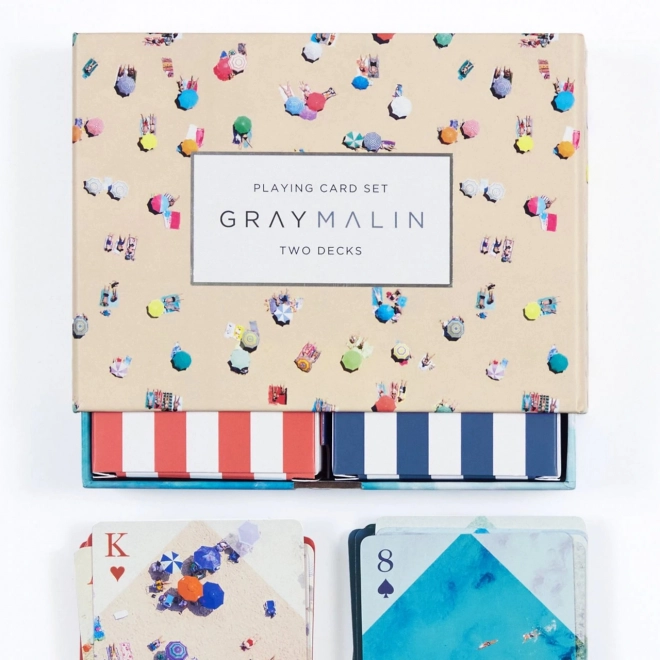 Galison Jeu de cartes Plage Gray Malin