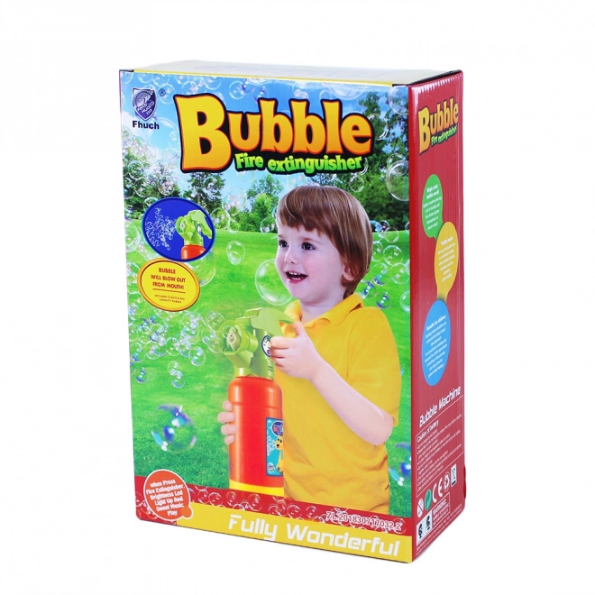 Appareil à bulles pour enfants Camion de pompier avec son