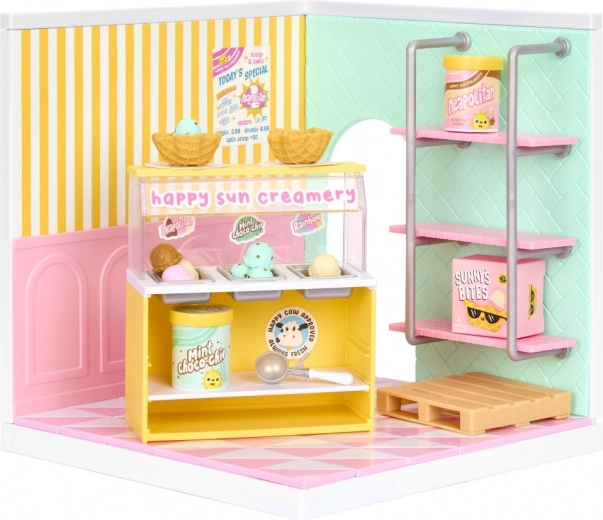 Un glacier plein de détails gourmands