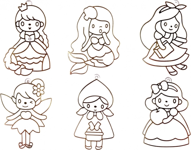 Créativité féerique de princesses