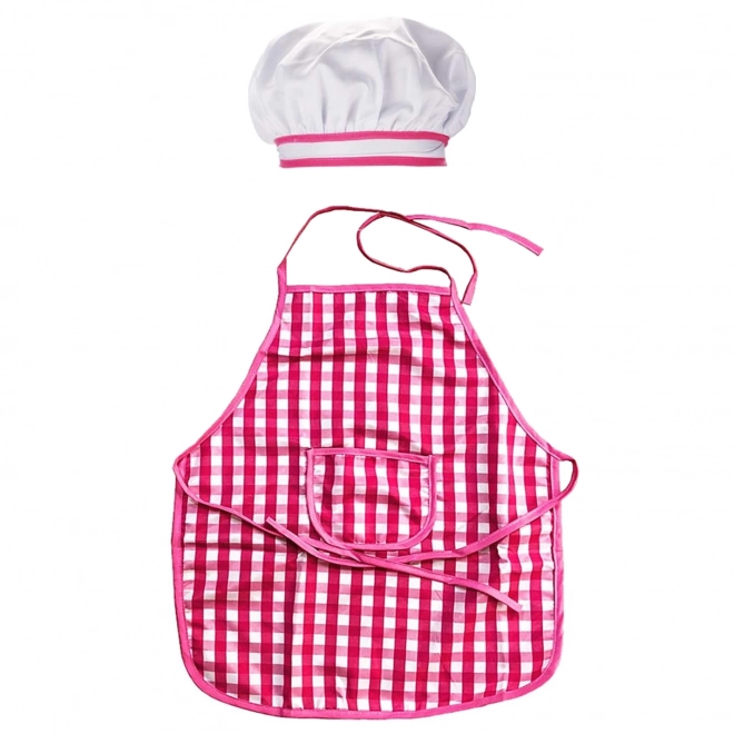 Ensemble Petit Chef Tenue de Cuisine avec Accessoires 7 pcs