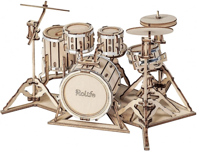Ensemble de vélo - maquette en bois 3D
