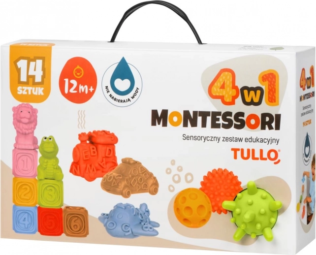 Set sensoriel de jouets Véhicules 14 pcs