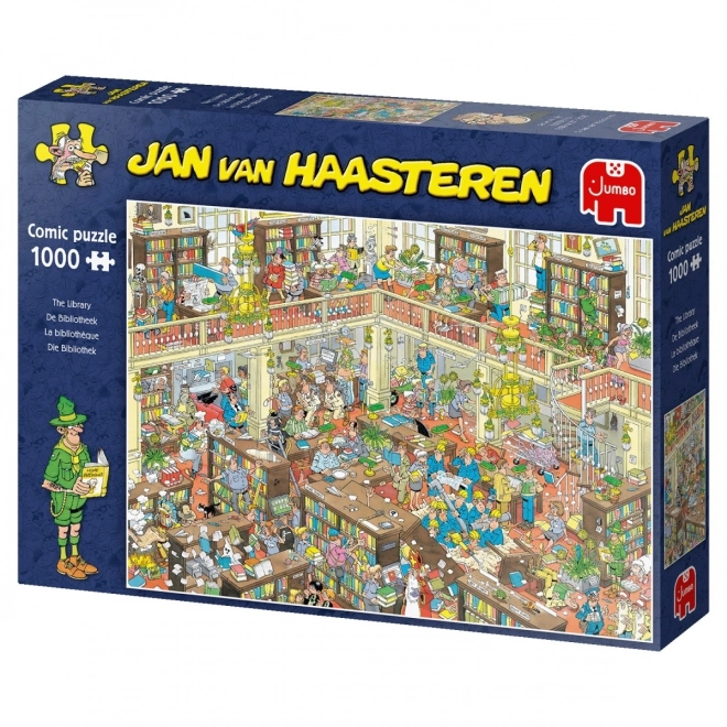 JUMBO Puzzle Bibliothèque 1000 pièces