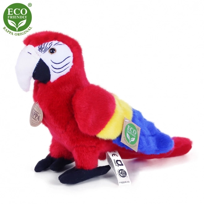 Rappa Perroquet en peluche rouge Ara Arakanga 24 cm ECO-FRIENDLY