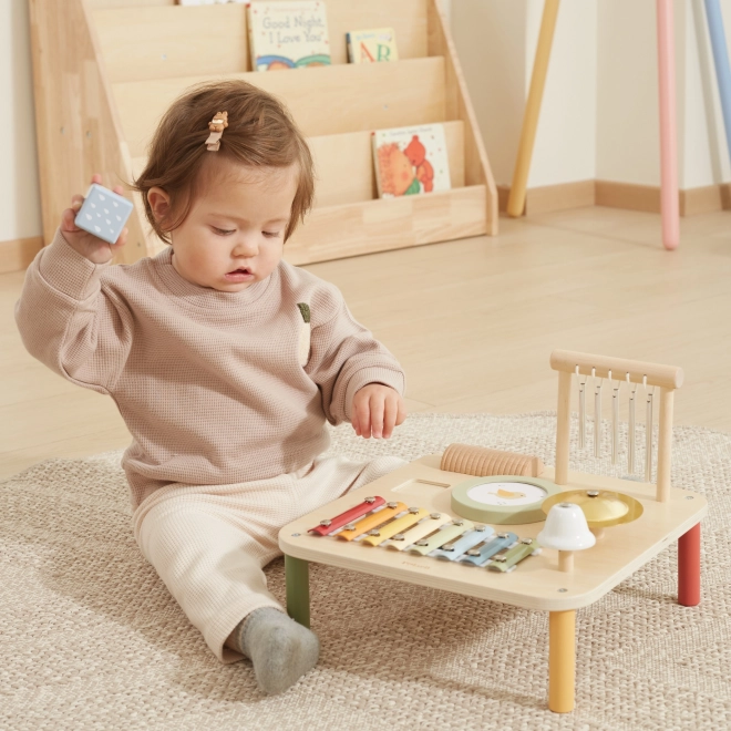 Table de musique en bois pour enfants 7 en 1