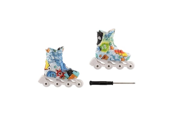 Patins à doigts avec tournevis