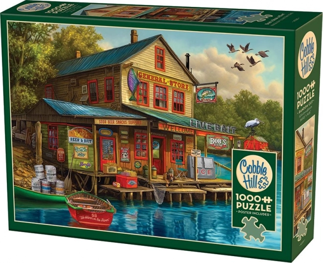 Puzzle Boutique de Bob: Bière & Appât 1000 pièces