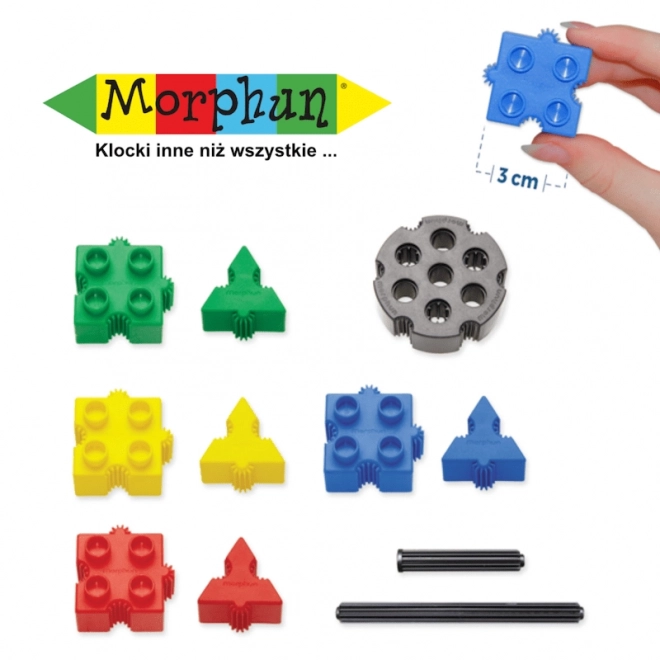 Morphun Kit Constructif 200 Pièces - Blocs de Construction