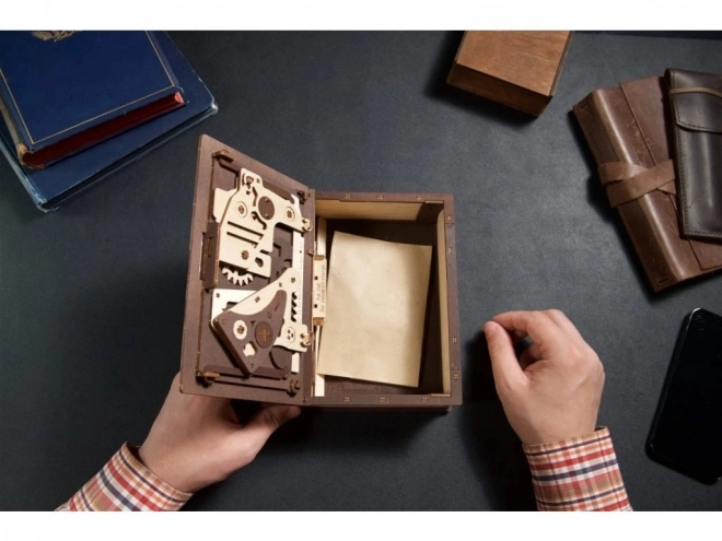 Ugears 3D puzzle mécanique en bois Livre des secrets