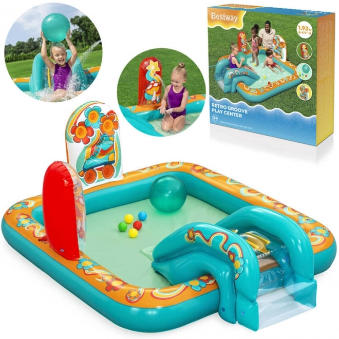Centre de jeux gonflable Bestway Retro Groove