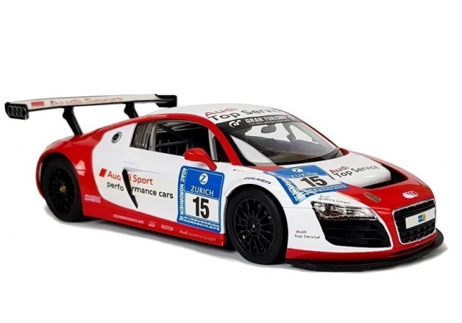 Rastar Audi R8 LMS voiture radiocommandée 1:14 blanc-rouge