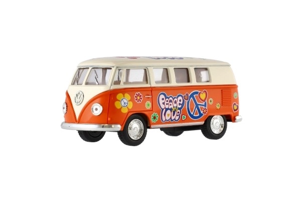 Autobus Kinsmart VW Classique métal/plastique 13cm à rétrofriction