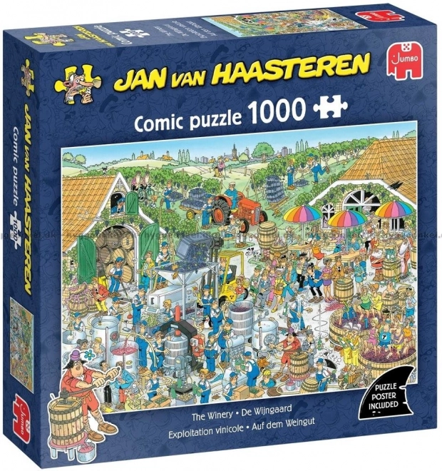Puzzle Vin Victorieux 1000 pièces Jan van Haasteren