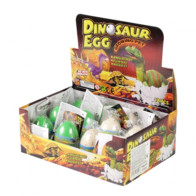Dinosaure croissant dans un œuf