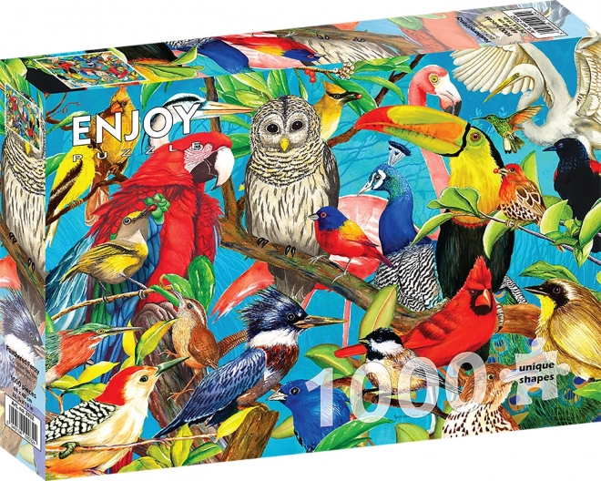 Puzzle Folie Plumeuse 1000 Pièces