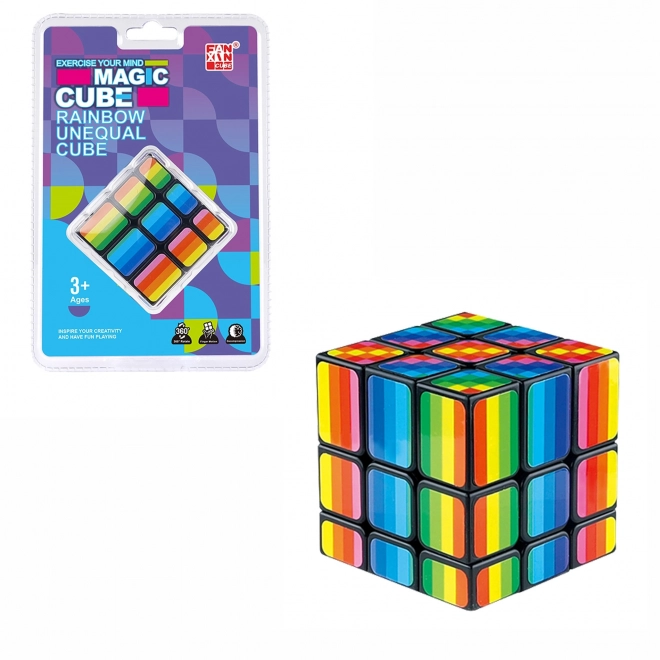Puzzle Cube Magique Arc-en-ciel
