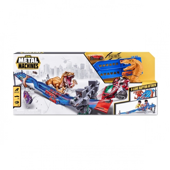 Zuru Metal Machines piste de course Attaque du Raptor