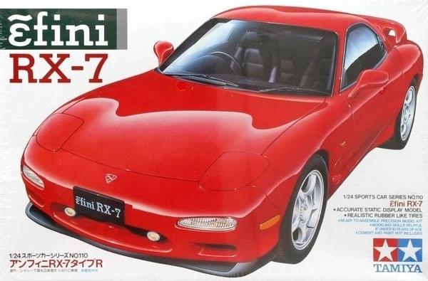 Maquette en plastique Efini RX-7