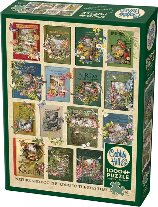 Puzzle COBBLE HILL Nature dans les livres 1000 pièces