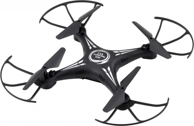 Drone télécommandé léger et agile avec gyroscope et LED