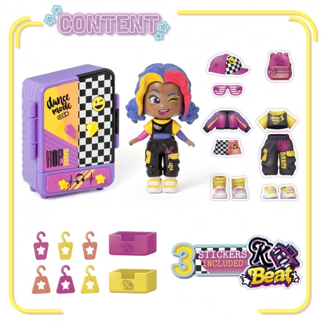 KookyLoos Mel ensemble de jeu - garde-robe pour poupées