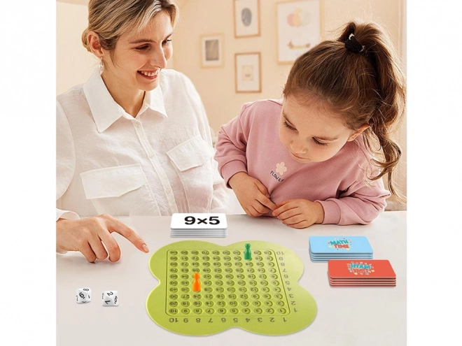 Jeu mathématique éducatif pour apprendre les tables de multiplication