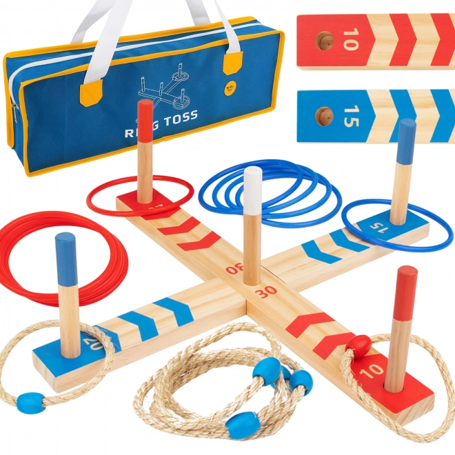 Jeu en bois Ring Cross de Tooky Toy