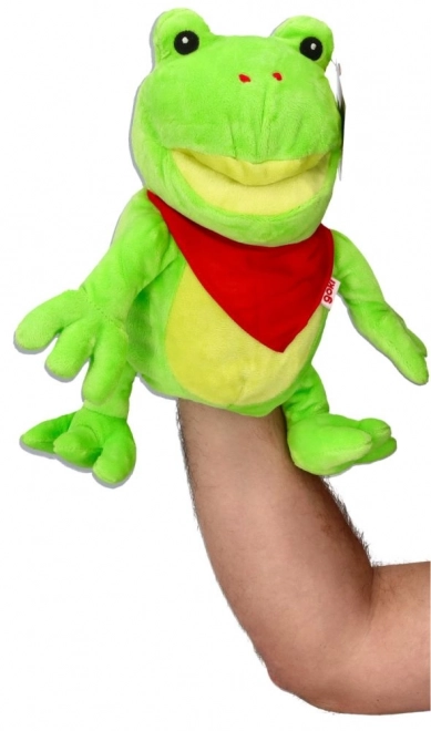 Marionnette en peluche Grenouille