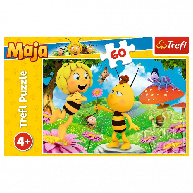 Puzzle Trefl Fleur pour Maja conte Abeille Maya