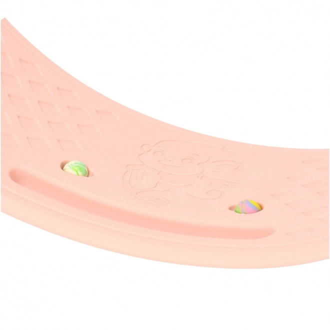 Planche d'équilibre rose pour enfants