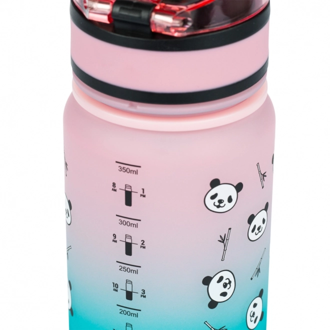 BAAGL Bouteille à boire Tritan Gradient Panda 350 ml