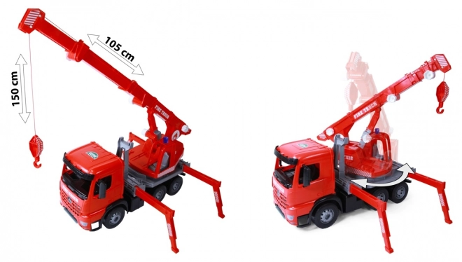Grue mobile Actros 3-essieux, Arocs
