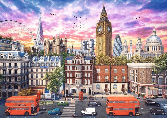 Puzzle 4000 pièces Promenade à Londres
