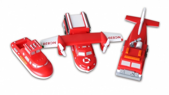 Véhicules de secours magnétiques pompiers MalBlo