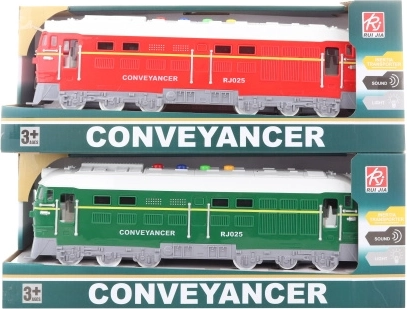 Locomotive en plastique à piles avec sons