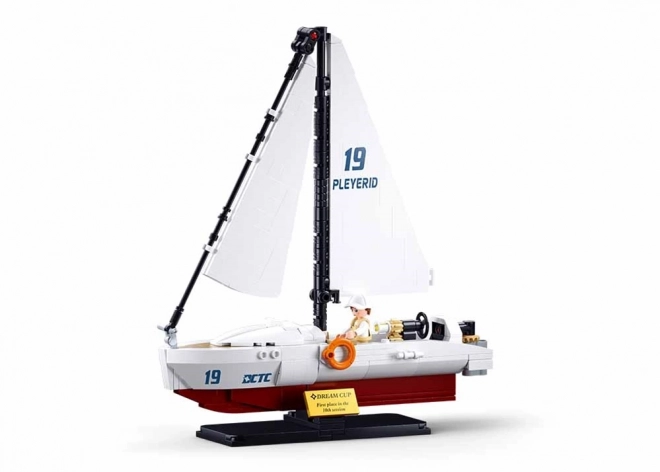 Kit de construction Sluban Modèle Bateau Rapide Rodéo à l'échelle 1:35