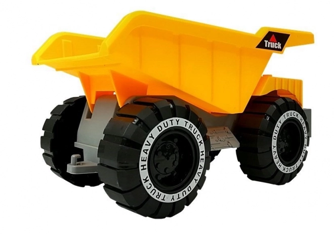 Grand jouet de construction avec remorque et bulldozer 49 cm