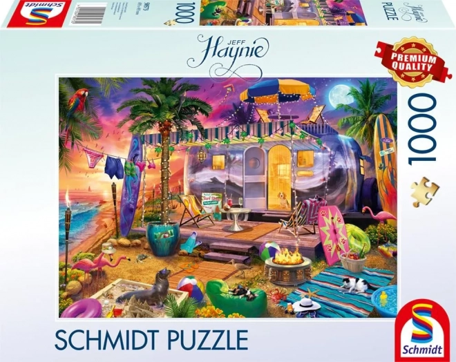 Puzzle Maison Mobile 1000 Pièces