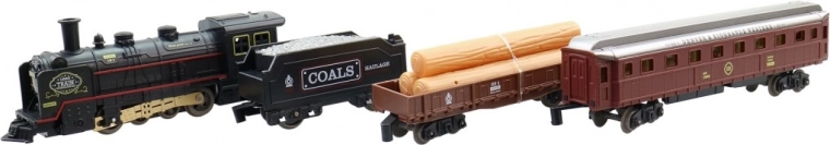 Ensemble avec tender et wagons pour des jeux variés
