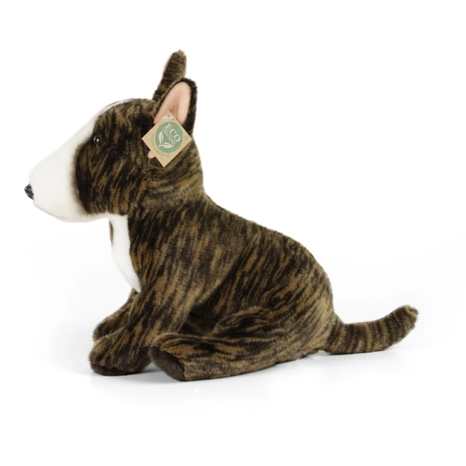 Chien en peluche bull-terrier anglais 30 cm ÉCOLOGIQUE
